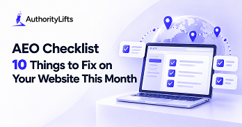 AEO checklist 10 website fixes