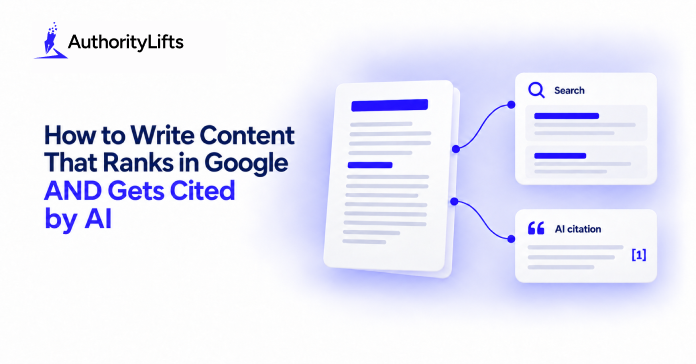 content that ranks and gets cited by ai